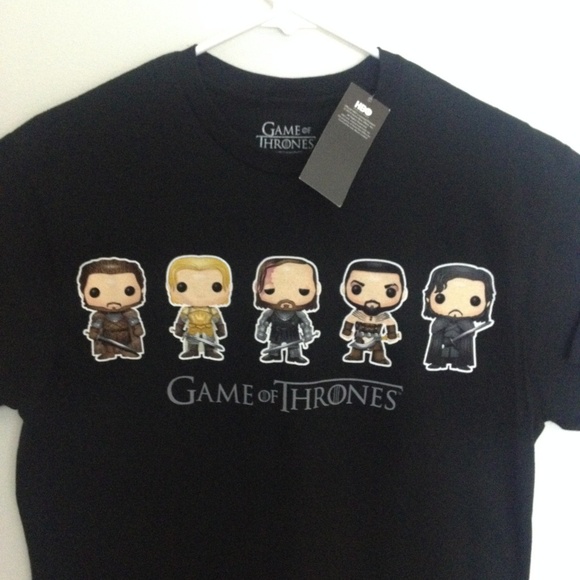 HBO Other - Games of Thrones HBO NWT Black T-Shirt Size Large